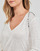 textil Mujer Camisetas manga larga Ikks BT10175 Blanco