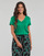 textil Mujer Camisetas manga corta Ikks BX10555 Verde