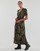 textil Mujer Vestidos largos Ikks BX30695 Kaki / Negro