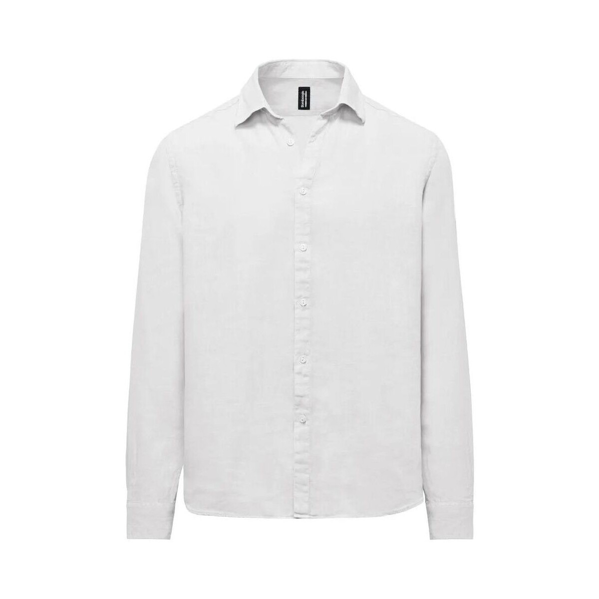 textil Hombre Camisas manga larga Bomboogie SM6402 T LI2-00 OPTIC WHITE Blanco