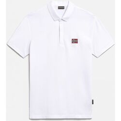 textil Hombre Tops y Camisetas Napapijri EBEA NP0A4G2M-002 BRIGHT WHITE Blanco