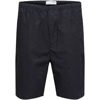 textil Hombre Shorts / Bermudas Selected 16088238 LOOSE LOIK-BLACK Negro