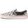 Zapatos Mujer Deportivas Moda Vans CLASSIC SLIP-ON VN0A5JLXBMA-BLACK/WHITE multicolore