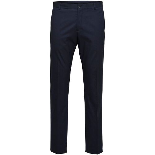 textil Hombre Pantalones Selected 16051395 MYLOLOGAN-NAVY BLAZER Azul