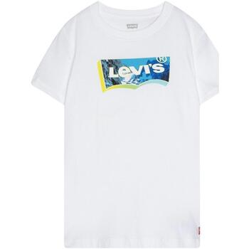 textil Niño Tops y Camisetas Levi's LVB LANDSCAPE BATWING FILL TEE Blanco