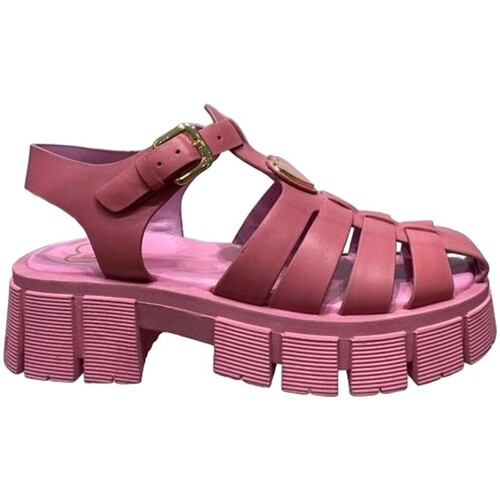 Zapatos Mujer Sandalias Moschino JA16226G0GIA0 618 Rosa