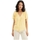 textil Mujer Tops / Blusas Compania Fantastica COMPAÑIA FANTÁSTICA Shirt 11053 - Golden Vichy Amarillo