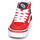 Zapatos Niño Zapatillas altas Vans SK8-Hi Bolt Negro / Rojo