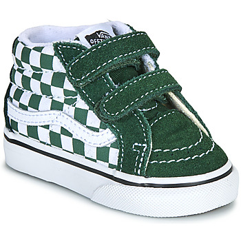Zapatos Niños Zapatillas altas Vans TD SK8-Mid Reissue V Verde / Blanco