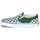 Zapatos Niños Slip on Vans UY Classic Slip-On Verde / Blanco