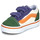 Zapatos Niños Zapatillas bajas Vans TD Old Skool V Blanco / Multiple