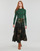 textil Mujer Vestidos largos Desigual LENA Verde / Multicolor