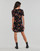 textil Mujer Vestidos cortos Desigual SNAKE Negro / Multicolor