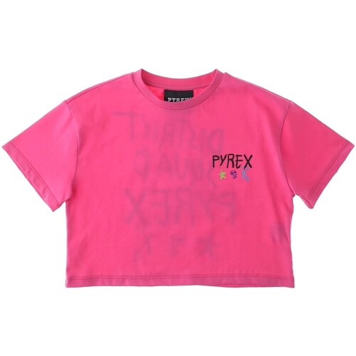 textil Niña Camisetas manga corta Pyrex 034023 Rosa