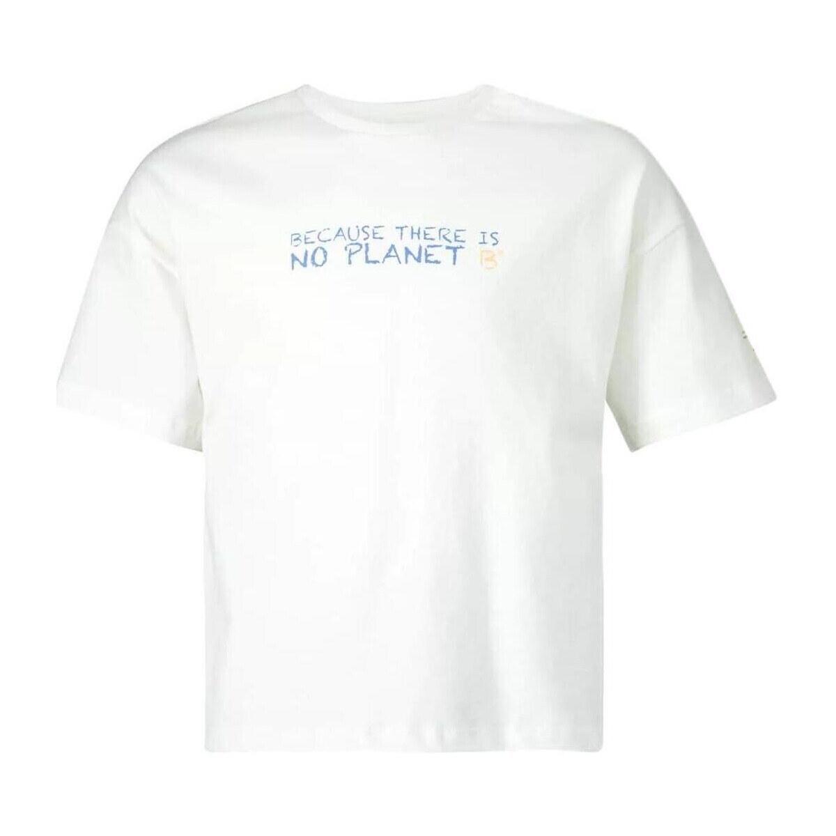 textil Niña Camisetas manga corta Ecoalf GATSUNNE0803G 001 Blanco