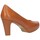 Zapatos Mujer Zapatos de tacón Dorking D5794 SUGAR COGNAC Mujer Cuero Marrón