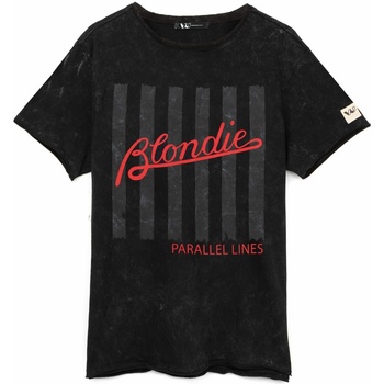 textil Camisetas manga larga Blondie Parallel Lines Negro