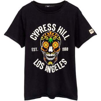 textil Camisetas manga larga Cypress Hill  Negro