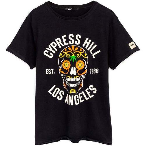 textil Camisetas manga larga Cypress Hill LA Negro