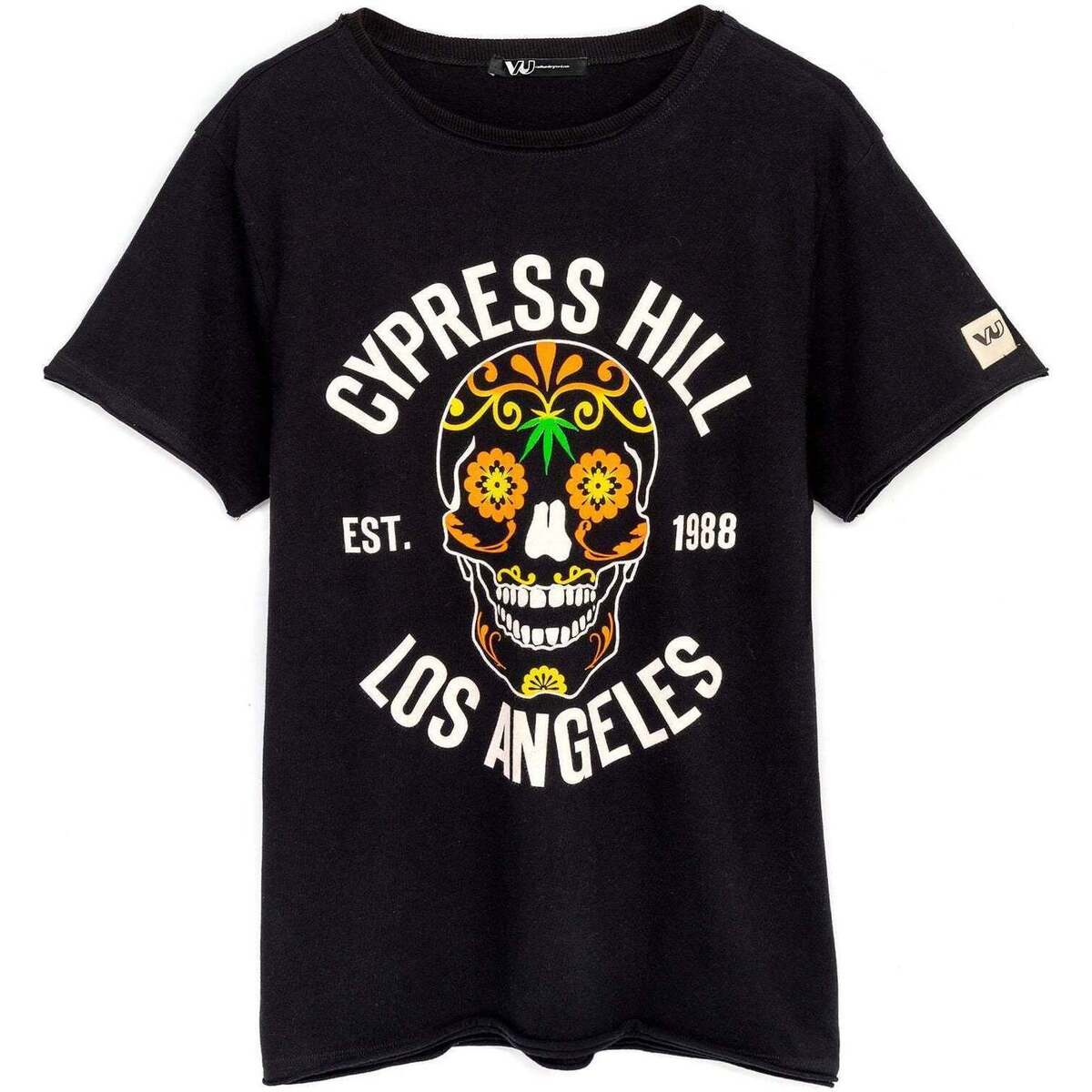 textil Camisetas manga larga Cypress Hill LA Negro