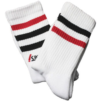 Kawasaki 2 Pack Socks K222068 1002 White Blanco