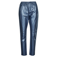 textil Mujer Pantalones fluidos Oakwood GIFT METAL Azul / Metalizado