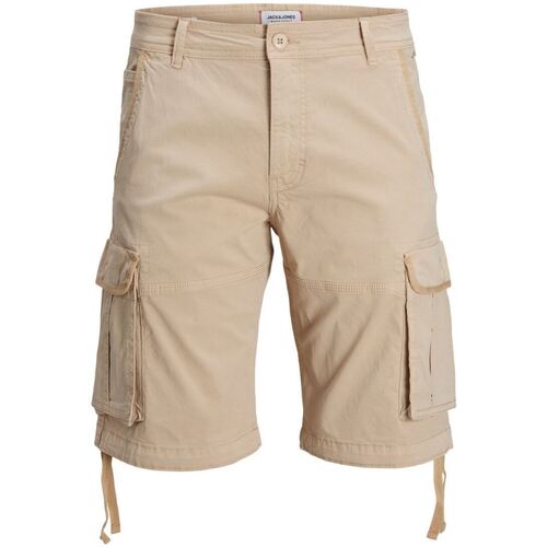 textil Hombre Shorts / Bermudas Jack & Jones 12205883 ZEUS-OXFORD TAN Beige