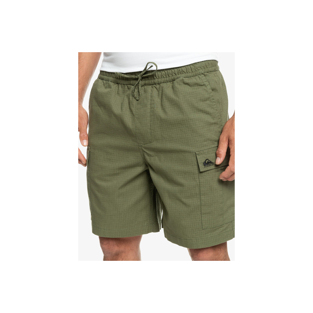 textil Hombre Shorts / Bermudas Quiksilver BERMUDA CARGO TAXER  HOMBRE Verde