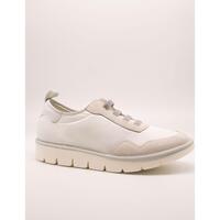 Zapatos Hombre Zapatillas bajas Panchic P05M001-SUEDE WHITE Blanco