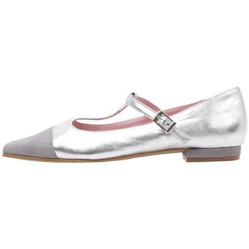 Zapatos Mujer Bailarinas-manoletinas Sandra Fontan 652 Gris