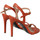 Zapatos Mujer Sandalias Patrizia Pepe 2VA230/A3KW Rojo