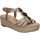 Zapatos Mujer Sandalias Amarpies ABZ23525 Marrón