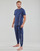 textil Hombre Camisetas manga corta Polo Ralph Lauren S/S CREW SLEEP TOP Azul