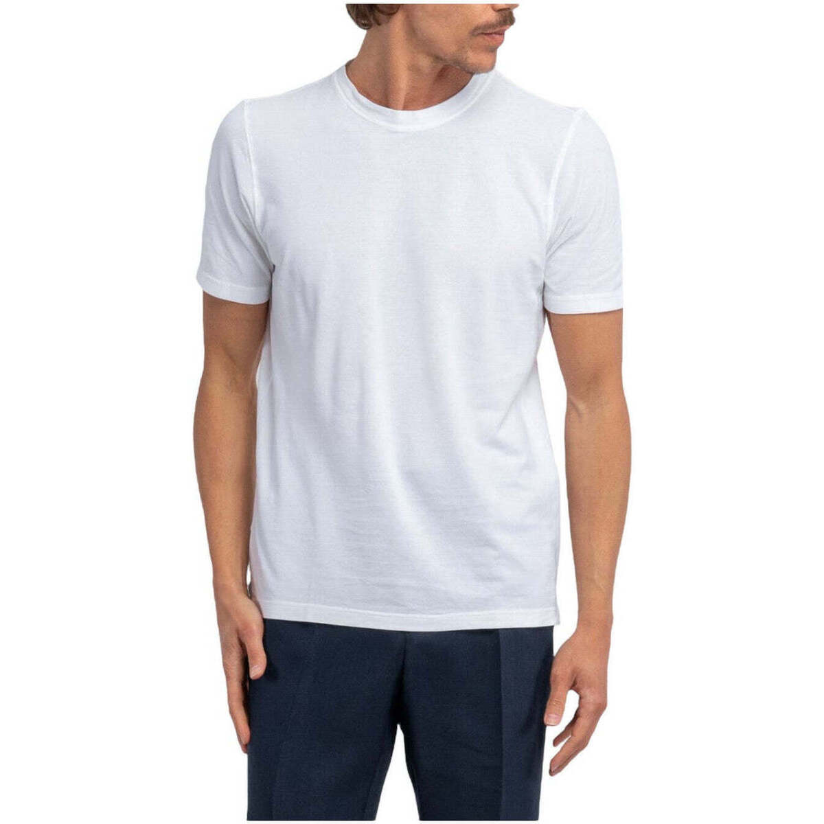 textil Hombre Tops y Camisetas Gran Sasso  Blanco