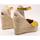 Zapatos Mujer Alpargatas Fabiolas 3D405501 Amarillo