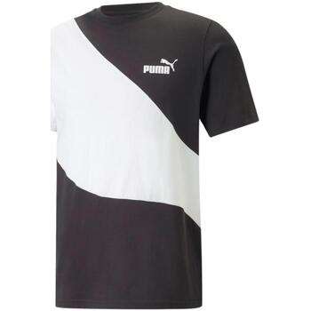textil Hombre Camisetas manga corta Puma 673380-01 Negro