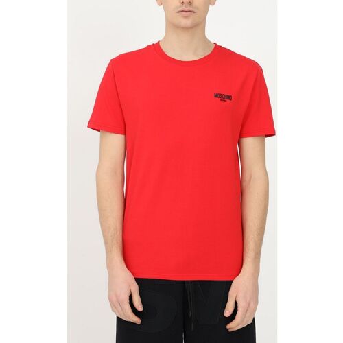 textil Hombre Tops y Camisetas Moschino  Rojo
