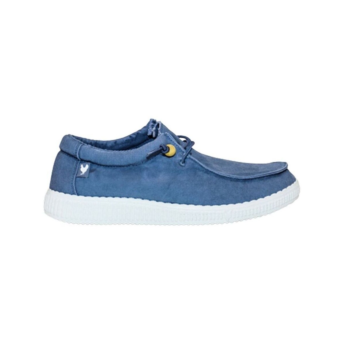 Zapatos Hombre Mocasín Pitas  Azul