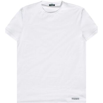 textil Hombre Tops y Camisetas Dsquared  Blanco