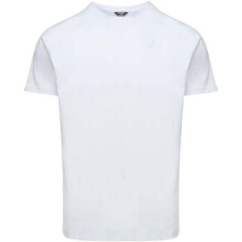 textil Hombre Tops y Camisetas K-Way  Blanco