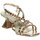 Zapatos Mujer Sandalias Braccialini F29 Oro