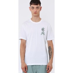 textil Hombre Camisetas manga corta Religion CAMISETA -13BPAN03-WHITE Multicolor