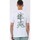 textil Hombre Camisetas manga corta Religion CAMISETA -13BPAN03-WHITE Multicolor