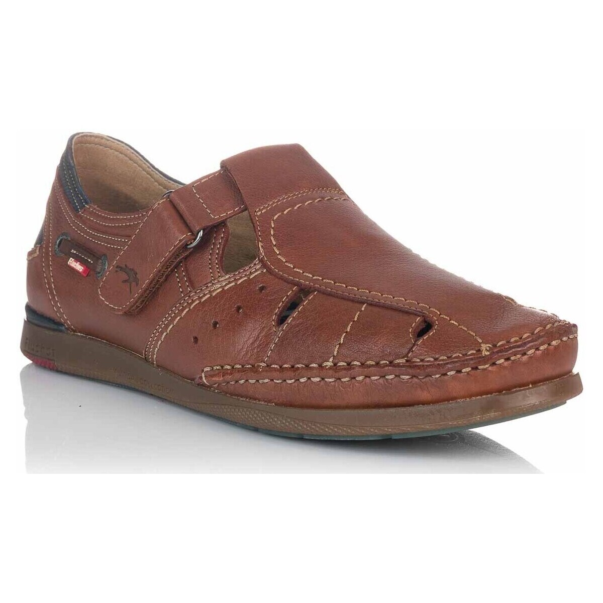Zapatos Hombre Sandalias Fluchos 9882 Marrón