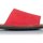 Zapatos Mujer Sandalias Bartty 1840 NOBUK Rojo