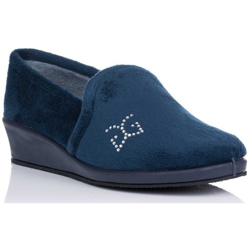 Zapatos Mujer Pantuflas Garzon 1424.247 Azul