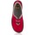 Zapatos Mujer Pantuflas Nordikas 6348-O/4 AFELPADO Rojo