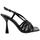 Zapatos Mujer Sandalias Blogger NURIA Negro
