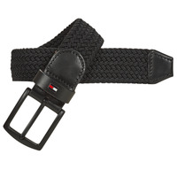 Accesorios textil Hombre Cinturones Tommy Hilfiger DENTON ELASTIC Negro