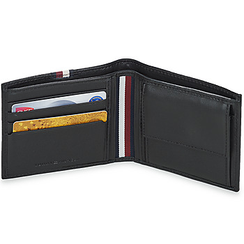 Tommy Hilfiger TH PREM LEA CC AND COIN Negro